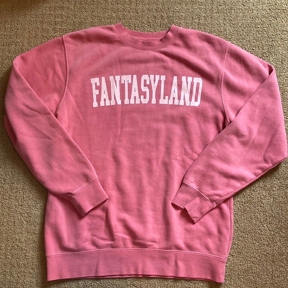 Fantasyland Sweatshirt Vintage Disneyland Disneyworld Hoodie Like New